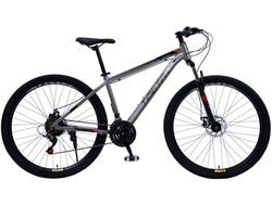 Горный велосипед Timetry TT006 21ск 27.5", рама 17" серый