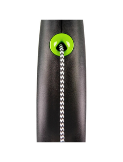 Flexi рулетка Black Design XS (до 8 кг) 3 м трос черный/зеленый