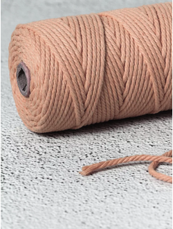Веревка 3 мм 100 М корица