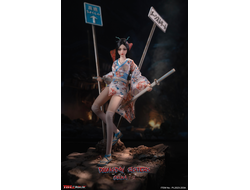 Пост-апок японка в белом - КОЛЛЕКЦИОННАЯ ФИГУРКА 1/6 Doomsday Sisters Chika White (PL2023-203A) - TBLeague