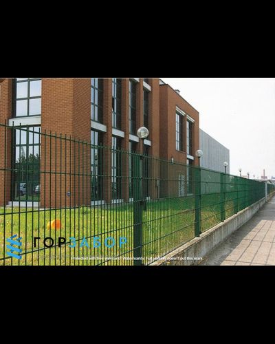Забор 2D из прутка 8/6/8мм в полимерном покрытии