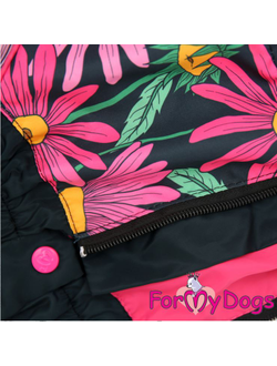 ДОЖДЕВИК ЦВЕТЫ ЧЕРНО/РОЗОВЫЙ