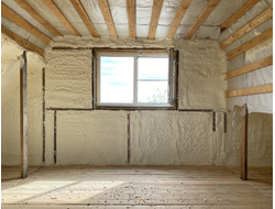 Утепление мансарды пенополиуретаном