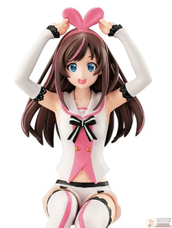 Набор из двух фигурок Кизуне Ай (Kizuna Ai Noodle Stopper Figures)