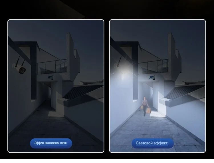 Артикул: DE/SK4 Муляж уличной Wi-Fi видеокамеры + светильник. 