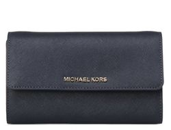 Клатч MICHAEL KORS Jet Set Travel (Темно-синий)