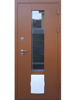 №45. Дверь со створкой для домашних животных