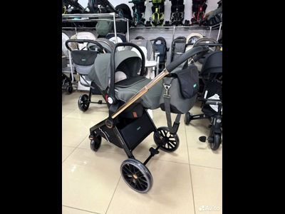 Детская коляска 3 в 1 Luxmom 788 Темно-зеленый