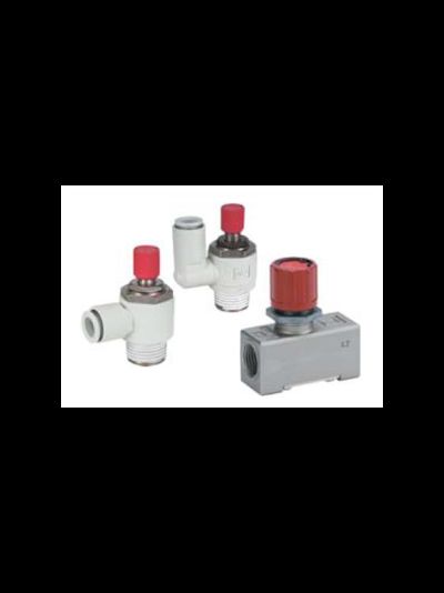 Пневмодроссель со сбросом остаточного давления AS-E