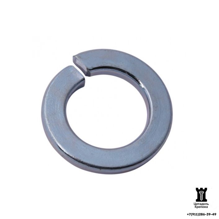 Шайба гровер оцинкованная DIN 127 - Шайба гровер М8 оцинкованная DIN 127