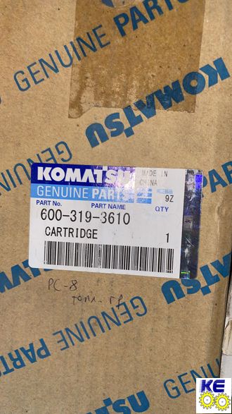 600-319-3610 фильтр топливный Komatsu D65, PC300 (Komatsu оригинал)