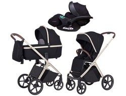 Коляска 3в1 Carrello Vector Pearl Black (Verona)