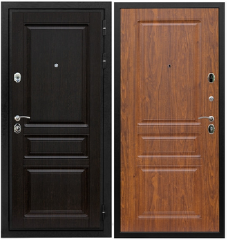 Дверь входная Рекс Премиум-НР МДФ 16 мм ФЛ-243 Венге / МДФ 16 мм ФЛ-243 Мореная береза