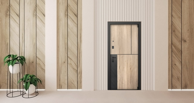 Стальная дверь   Sigma. Заказная модель.