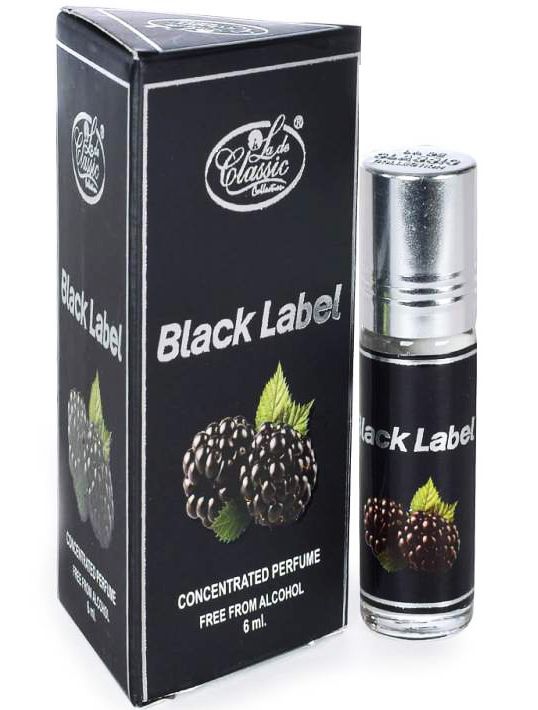 Масляные духи La de Classic Concentrated Perfume BLACK LABEL (ОАЭ)