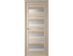 Межкомнатная дверь Барселона лиственница, матовое стекло