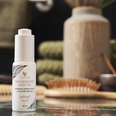 Nourishing Hair Oil - Питательное масло для волос с алоэ вера и шестью растительными маслами