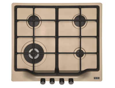 FHTL 604 3G TC OA C (106.0183.080) бежевый нерж. сталь вар. поверхность (газ)