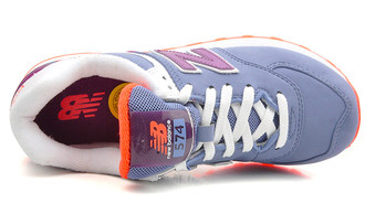 New balance 574 Сиреневые с синим женские (36-40) Арт. 061М