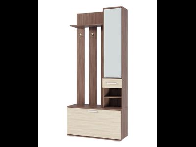 Сорренто Прихожая 910х2020х345 Ясень шимо светлый/ясень шимо темный