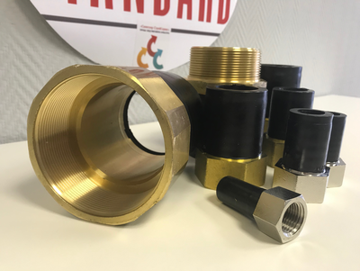 Переходной латунный вкладыш пэ/латунь НР EUROSTANDARD