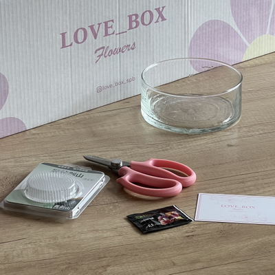 Цветочная подписка с кензаном