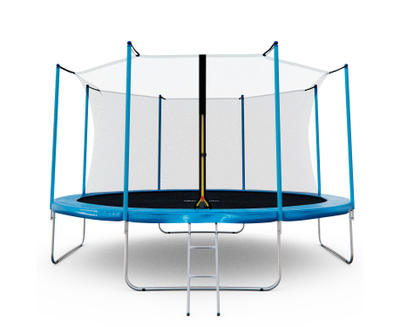 Батут каркасный с сеткой DFC Kondition 14 ft с лестницей