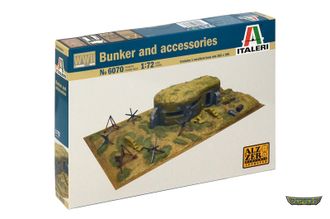 6070 Аксессуары Bunker and accessories (1/72)