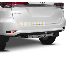 Фаркоп BERG шар F, с нерж. накладкой, 1500/75 кг. для Toyota Fortuner (кроме TRD), 2017-