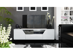 Тумба ТВ тип 4 «Diamond» Белый глянец