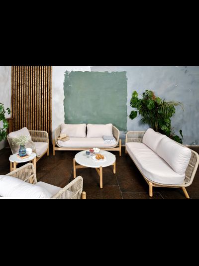 Софа из тика угловая Talara