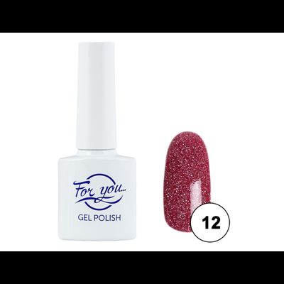 Гель-лак FOR YOU Red Diamond № 12