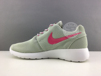Nike Roshe run серые с розовым (39) Арт. 013M