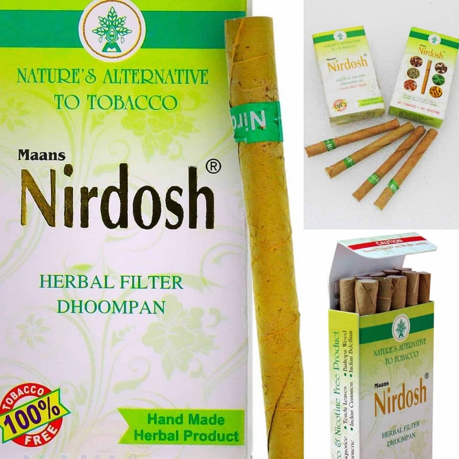 Nirdosh сигареты купить. Аюрведические сигареты Нирдош. Безникотиновые сигареты Нирдош. Нирдош безникотиновые аюрведические индийские травяные сигареты. Индийские сигареты без никотина Nirdosh.