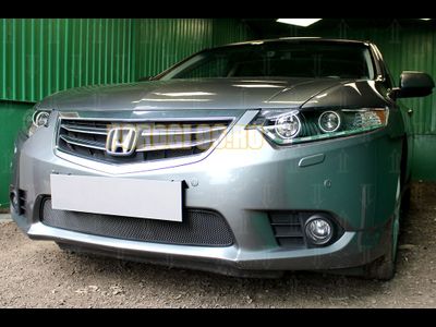 Защита радиатора Honda Accord IX 2013-2015 black