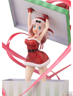 Фигурка 1/7 Тика Фудзивара (Chika Fujiwara Christmas Present Ver.)