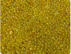 Бисер Китайский №12-175 желтый радужный, 50 грамм