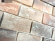 Декоративный облицовочный камень под кирпич  Kamastone Клинкерный 3792, розовый с серым и белым, для наружной и внутренней отделки