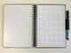 Многоразовый ежедневник-конструктор, формат А5 (148 х 210 mm), обложка из дерева, цвет махагон