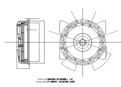 Судовой дизель-редукторный агрегат ДРА 257/1500 - купить | Двинко