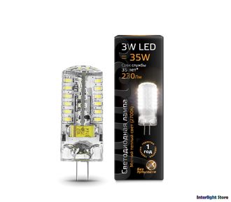 Gauss LED T10 3w 827/840 AC150-265v G4