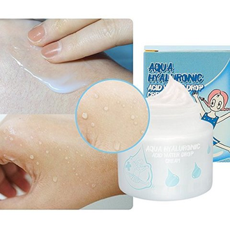 Увлажняющий гиалуроновый крем, Elizavecca, Aqua Hyaluronic Acid Water Drop Cream,Корея