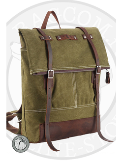Молодежный брезентовый рюкзак Ontario. Интернет магазин Bagcom