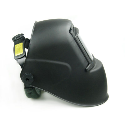 Маска сварщика FoxWeld ГЛАДИАТОР черная с откидным стеклом С5