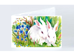 Обложка на студенческий билет год Кролика №10