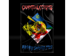 Cannibal Corpse - Hammer Smashed Face Флаг