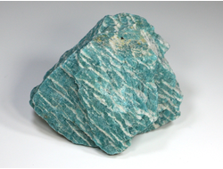 Амазонит, необработанный образец, Кольский п-ов (84*68*38 мм, 256 г) №23804