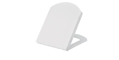 Сиденье для унитаза с микролифтом Nuova/Serenada (дюропласт, металлические петли), 124-003-009