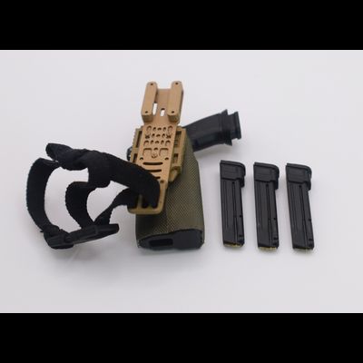 Пистолет с кобурой и подсумками под магазины - 1/6 (26062R) - Easy&amp;Simple