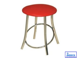 Табурет Лира-Н-RU хром CL (20 ВАРИАНТОВ ЦВЕТА)